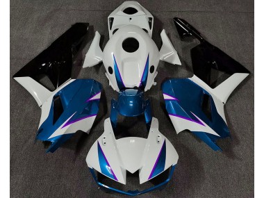 Bleu Brillant Blanc & Violet 13-23 Honda CBR600RR Carénage