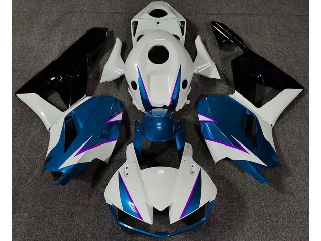 Bleu Brillant Blanc & Violet 13-23 Honda CBR600RR Carénage Bleu Brillant Blanc & Violet 13-23 Honda CBR600RR Carénage