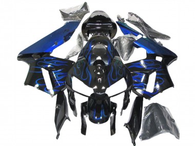 Bleu Brillant Flamme 05-06 Honda CBR600RR Carénage