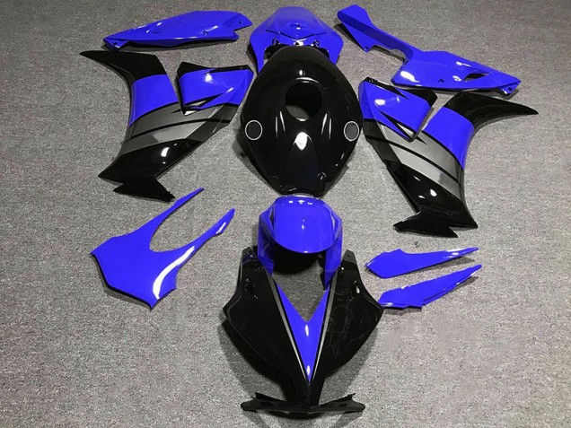 Bleu Brillant Noir & Gris 12-16 Honda CBR1000RR Carénage Bleu Brillant Noir & Gris 12-16 Honda CBR1000RR Carénage