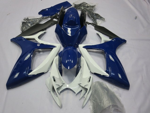 Bleu Brillant Profond 06-07 Suzuki GSXR 600-750 Carénage Bleu Brillant Profond 06-07 Suzuki GSXR 600-750 Carénage