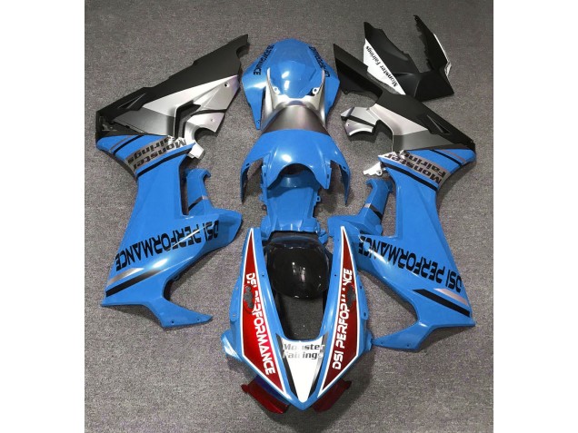 Bleu Brillant & Rouge 17-23 Honda CBR1000RR Carénage Bleu Brillant & Rouge 17-23 Honda CBR1000RR Carénage