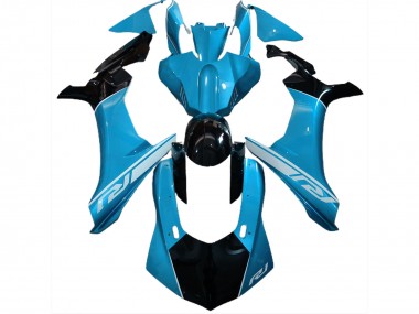 Bleu Ciel & Noir 15-19 Yamaha R1 Carénage
