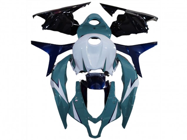 Bleu Clair Brillant & Bleu 09-12 Honda CBR600RR Carénage Bleu Clair Brillant & Bleu 09-12 Honda CBR600RR Carénage