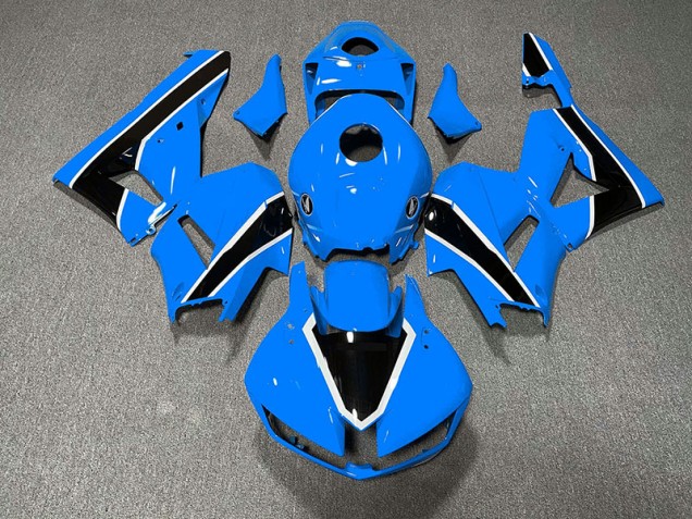 Bleu Clair Brillant & Noir 13-23 Honda CBR600RR Carénage Bleu Clair Brillant & Noir 13-23 Honda CBR600RR Carénage