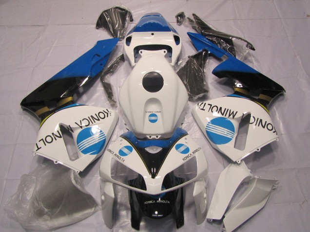 Bleu Clair Konica Minolta 05-06 Honda CBR600RR Carénage Bleu Clair Konica Minolta 05-06 Honda CBR600RR Carénage