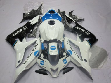Bleu Clair Konica Minolta 07-08 Honda CBR600RR Carénage