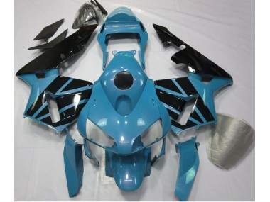 Bleu Clair & Noir Brillant 03-04 Honda CBR600RR Carénage