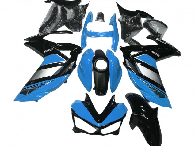 Bleu Clair Yamalube 15-18 Yamaha R3 Carénage Bleu Clair Yamalube 15-18 Yamaha R3 Carénage