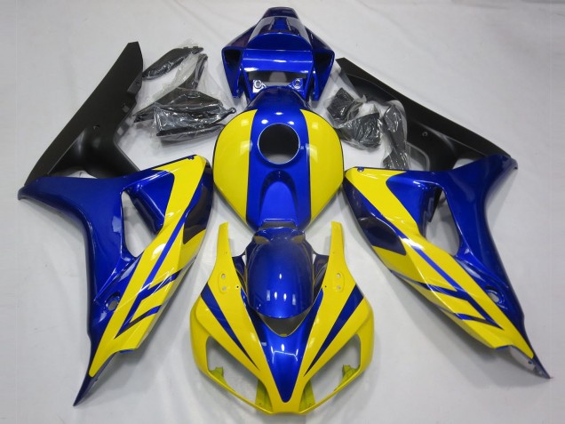Bleu & Jaune 06-07 Honda CBR1000RR Carénage Bleu & Jaune 06-07 Honda CBR1000RR Carénage