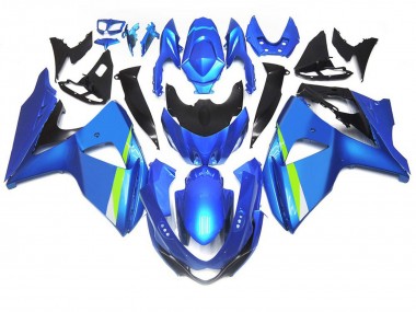 Bleu Mat 09-16 Suzuki GSXR 1000 Carénage