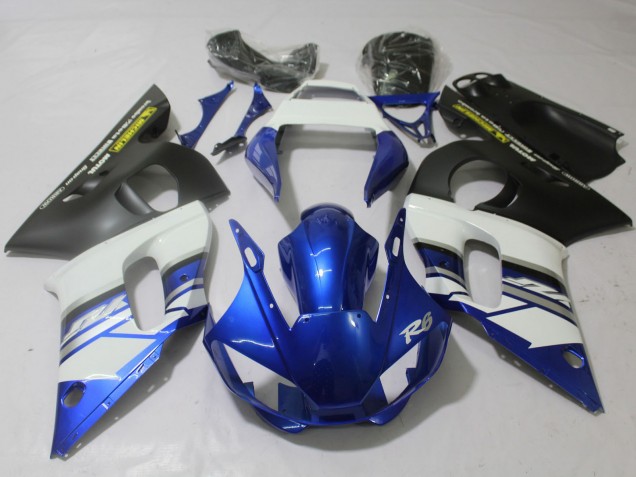 Bleu & Mat 98-02 Yamaha R6 Carénage Bleu & Mat 98-02 Yamaha R6 Carénage
