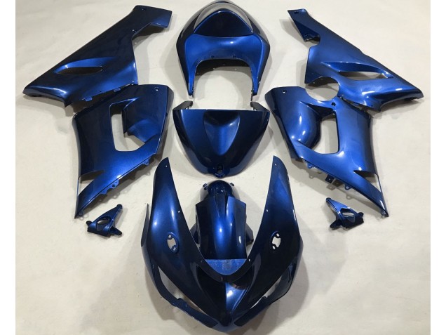 Bleu Métallisé 05-06 Kawasaki ZX6R Carénage