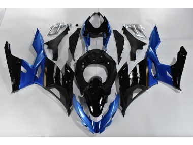 Bleu & Noir 18-23 Kawasaki Ninja 400 Carénage