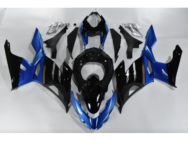 Bleu & Noir 18-23 Kawasaki Ninja 400 Carénage Bleu & Noir 18-23 Kawasaki Ninja 400 Carénage