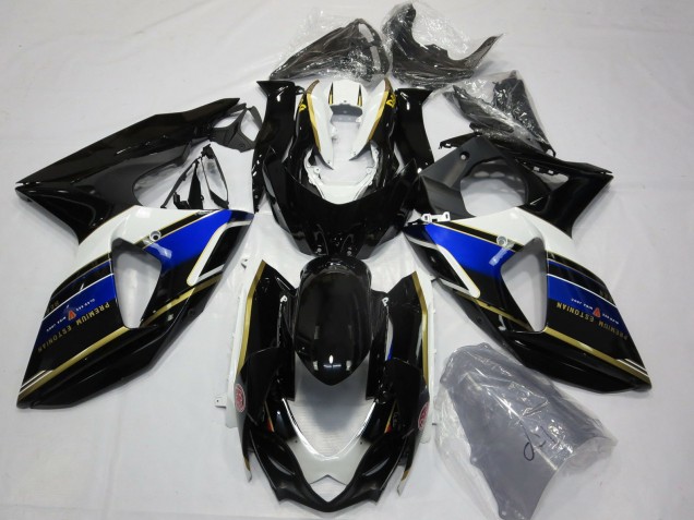 Bleu & Or 09-16 Suzuki GSXR 1000 Carénage Bleu & Or 09-16 Suzuki GSXR 1000 Carénage