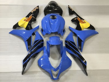 Bleu & Orange Taureau 07-08 Honda CBR600RR Carénage