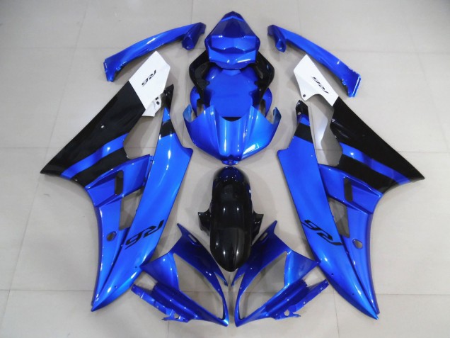 Bleu Personnalisé 06-07 Yamaha R6 Carénage Bleu Personnalisé 06-07 Yamaha R6 Carénage