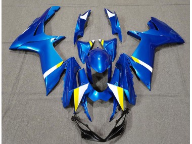 Bleu Personnalisé 11-24 Suzuki GSXR 600-750 Carénage