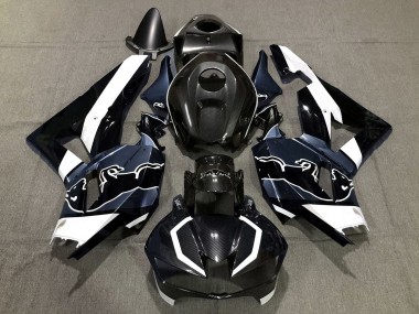 Bleu Personnalisé Fibre De Carbone Taureau 13-23 Honda CBR600RR Carénage