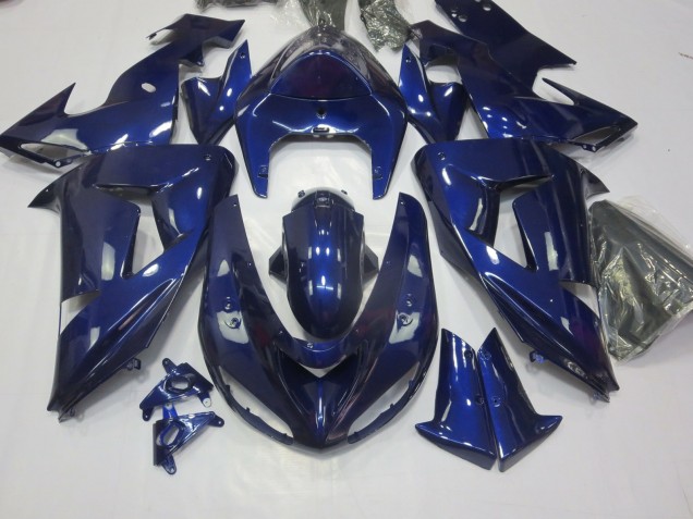 Bleu Profond 06-07 Kawasaki ZX10R Carénage Bleu Profond 06-07 Kawasaki ZX10R Carénage