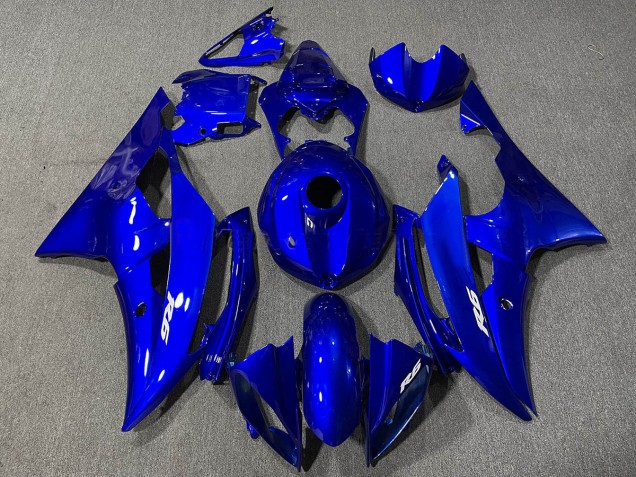 Bleu Profond 08-16 Yamaha R6 Carénage Bleu Profond 08-16 Yamaha R6 Carénage