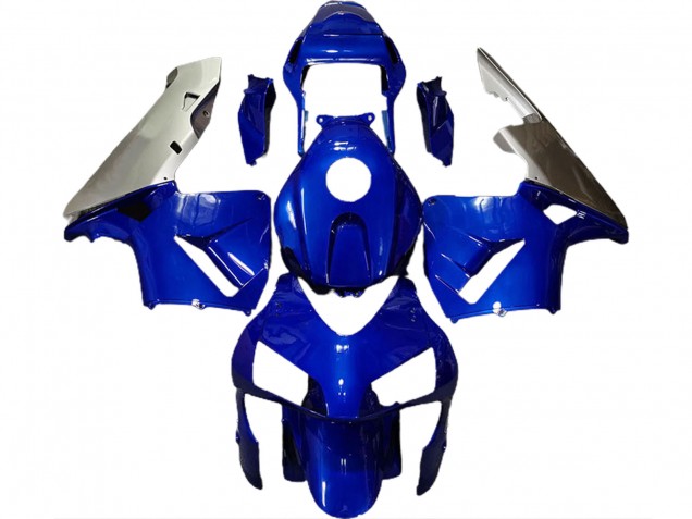 Bleu Profond & Argent 03-04 Honda CBR600RR Carénage Bleu Profond & Argent 03-04 Honda CBR600RR Carénage