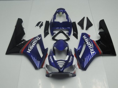 Bleu & Rouge Brillant 09-12 Triumph Daytona 675 Carénage