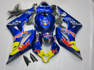 Bleu Rouge Foncé Taureau 07-08 Honda CBR600RR Carénage