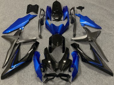 Bleu Vert 08-10 Suzuki GSXR 600-750 Carénage