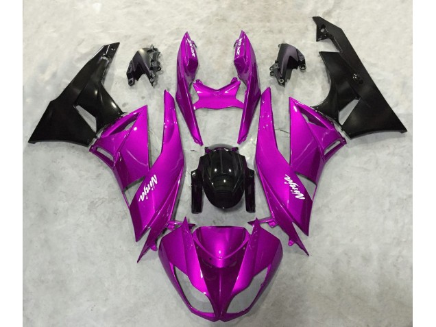 Brillant Rose Vif 09-12 Kawasaki ZX6R Carénage