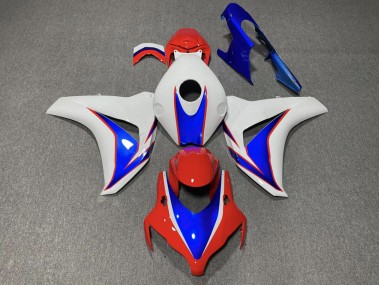 Brillant Rouge & Bleu 08-11 Honda CBR1000RR Carénage