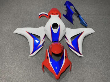 Brillant Rouge & Bleu 08-11 Honda CBR1000RR Carénage