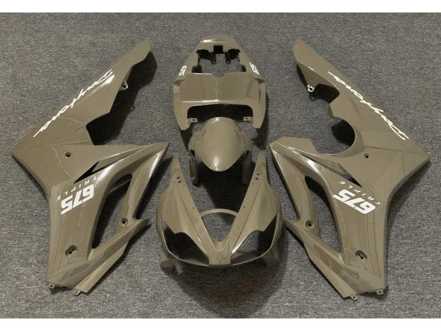 Bronzage Brillant Du Désert 06-08 Triumph Daytona 675 Carénage Bronzage Brillant Du Désert 06-08 Triumph Daytona 675 Carénage