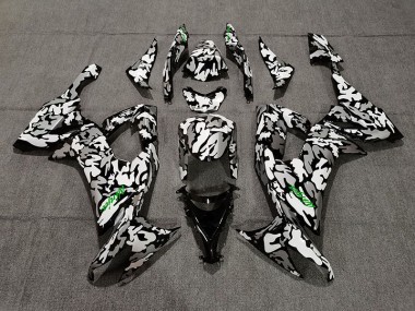 Camo & Logo Vert 08-10 Kawasaki ZX10R Carénage