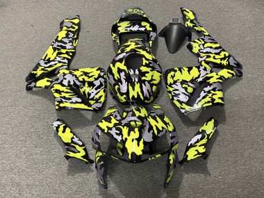 Camouflage & Jaune Fluo 05-06 Honda CBR600RR Carénage