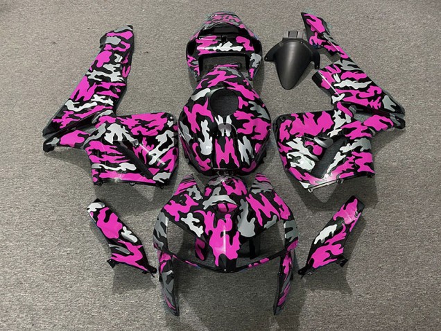 Camouflage & Rose Chaud 05-06 Honda CBR600RR Carénage Camouflage & Rose Chaud 05-06 Honda CBR600RR Carénage