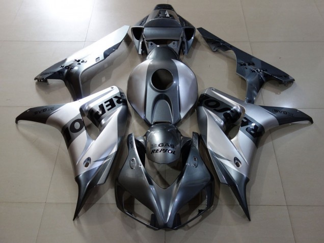 Conception De Style Argent Repsol 06-07 Honda CBR1000RR Carénage Conception De Style Argent Repsol 06-07 Honda CBR1000RR Carénage