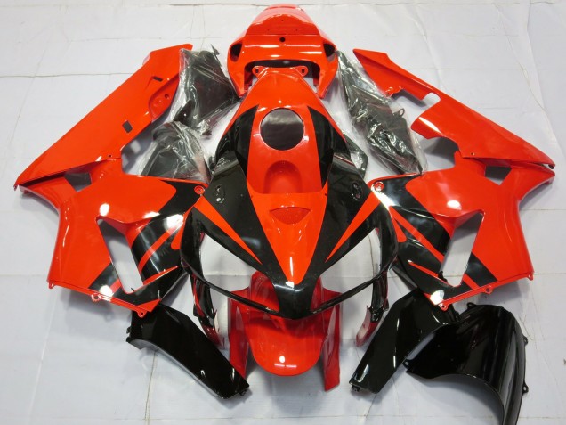 Conception Spéciale Orange 05-06 Honda CBR600RR Carénage Conception Spéciale Orange 05-06 Honda CBR600RR Carénage