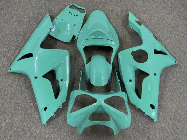Cyan Brillant Uni 03-04 Kawasaki ZX6R Carénage