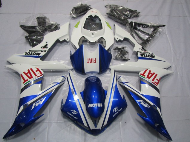 Différent Fiat Motul 04-06 Yamaha R1 Carénage Différent Fiat Motul 04-06 Yamaha R1 Carénage