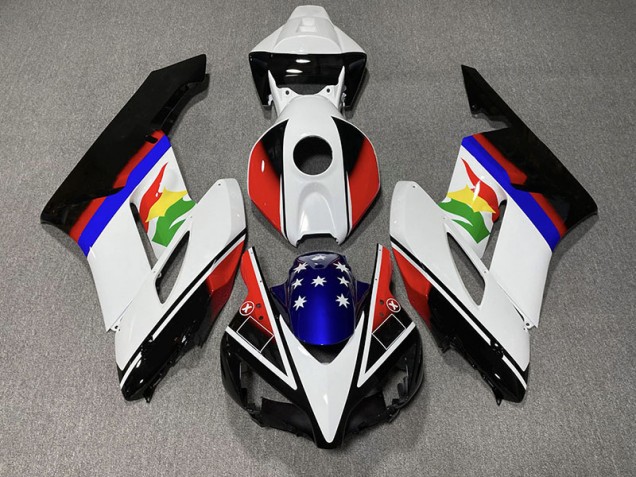 Drapeau Rouge & Bleu 04-05 Honda CBR1000RR Carénage