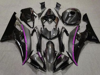Fibre De Carbone & Rose 08-16 Yamaha R6 Carénage