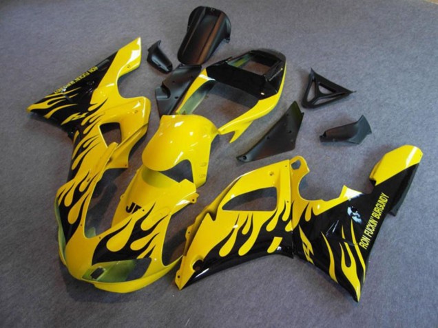 Giallo Fiamma 98-99 Yamaha R1 Carénage Giallo Fiamma 98-99 Yamaha R1 Carénage