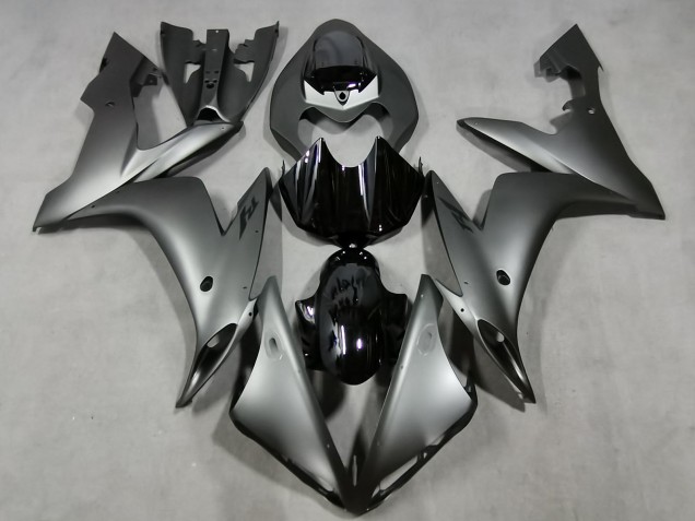 Gris Mat & Noir Brillant 04-06 Yamaha R1 Carénage