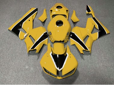 Jaune Brillant & Noir 13-23 Honda CBR600RR Carénage