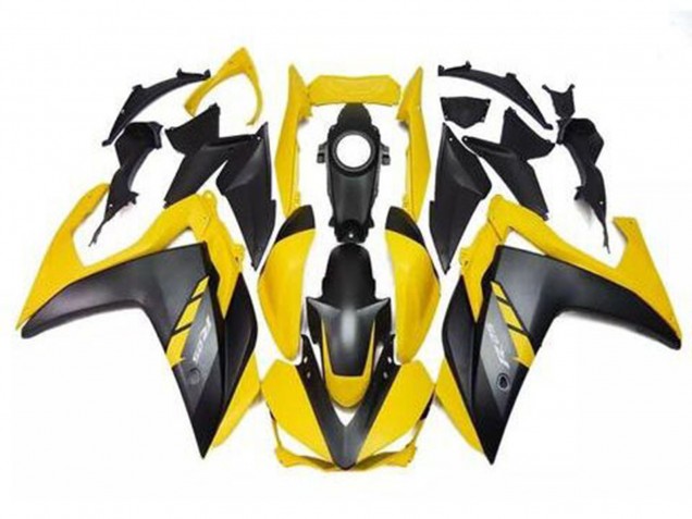 Jaune & Noir 15-18 Yamaha R3 Carénage