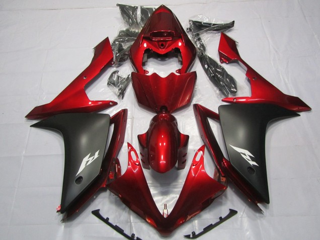 Marron & Mat 07-08 Yamaha R1 Carénage Marron & Mat 07-08 Yamaha R1 Carénage
