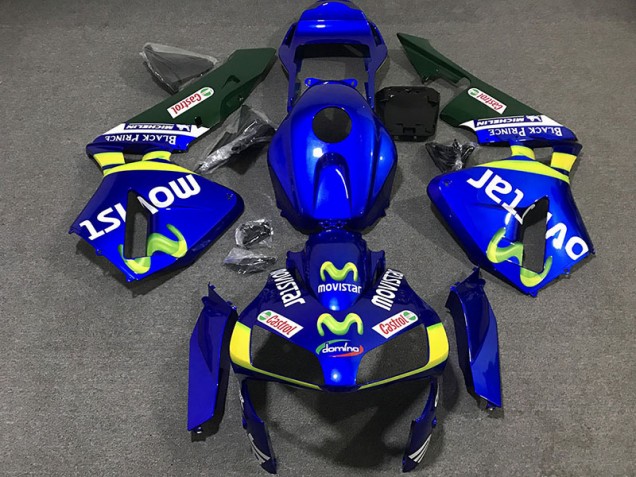 Movistar 03-04 Honda CBR600RR Carénage Movistar 03-04 Honda CBR600RR Carénage