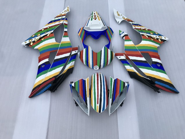 Multicolore 08-16 Yamaha R6 Carénage Multicolore 08-16 Yamaha R6 Carénage